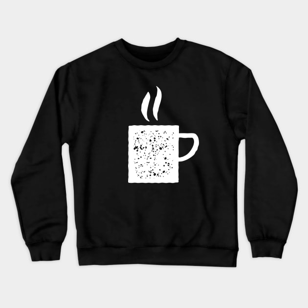 Coffee Cup Crewneck Sweatshirt by tommartinart